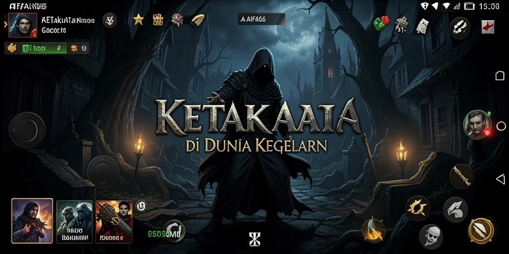 Tampilan gameplay AIFA66 yang menyeramkan dan menegangkan.