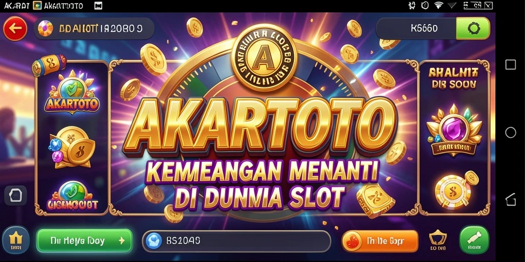 Tampilan menarik dari gameplay Slot AKARTOTO yang mengasyikkan.