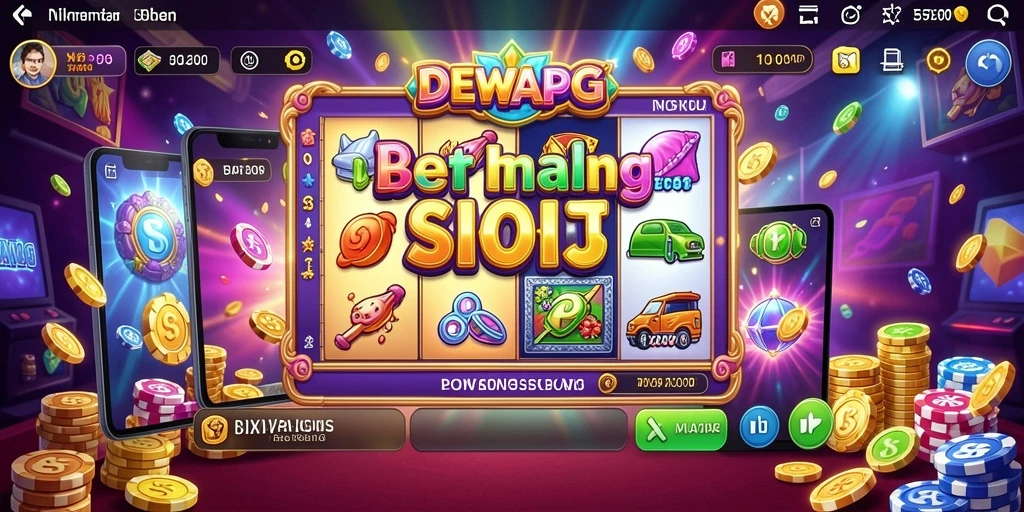 Tampilan permainan Slot DEWAPG yang seru dan mengasyikkan.