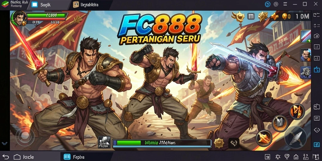 Tampilan gameplay seru dari FC888 yang penuh aksi.