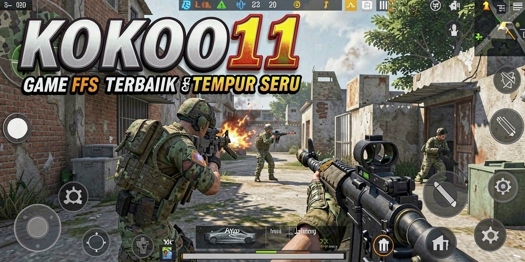 Tangkapan layar gameplay <strong>KOKO11</strong> yang intens dan mendebarkan.