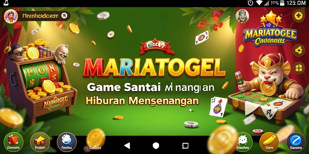 Screenshot gameplay MARIATOGEL menampilkan keseruan permainan Casual.