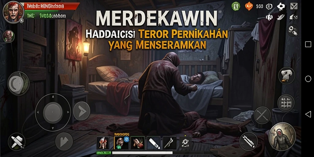 Gameplay mencekam dalam MERDEKAWIN yang memicu adrenalin.
