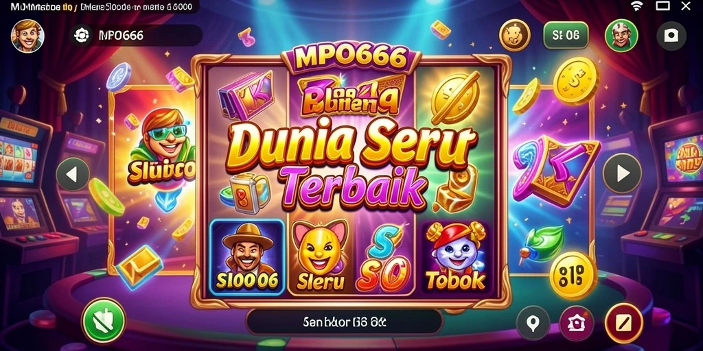 Tampilan gameplay seru di MPO666 dengan berbagai fitur slot yang menarik.