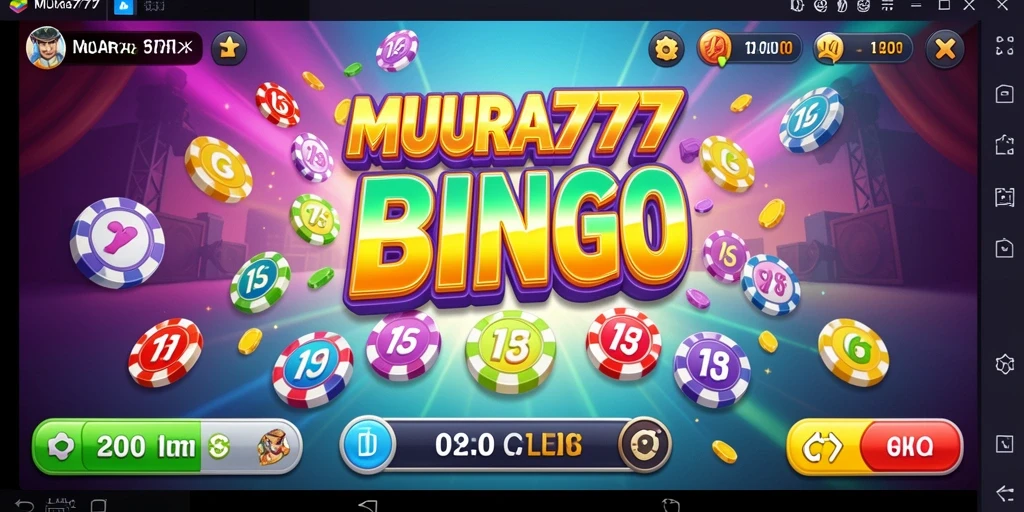 Tampilan gameplay seru di MUARA777 dengan kegembiraan bermain Bingo.