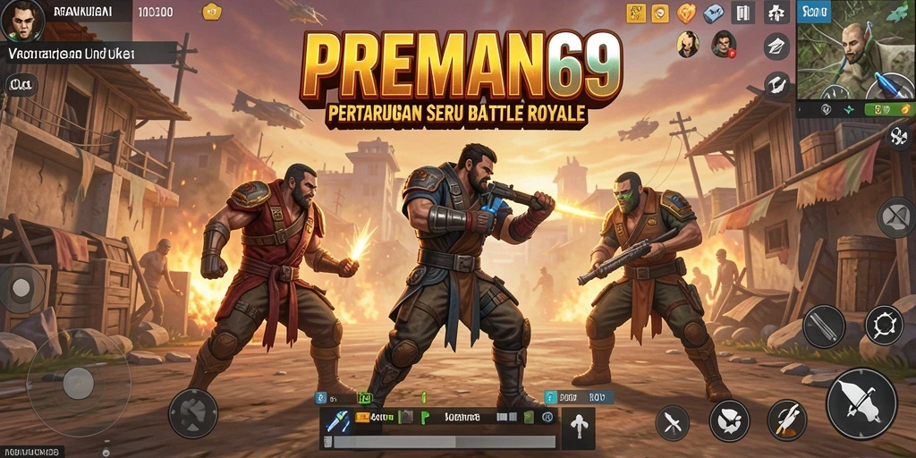 Tangkap aksi mendebarkan di lapangan tempur PREMAN69.
