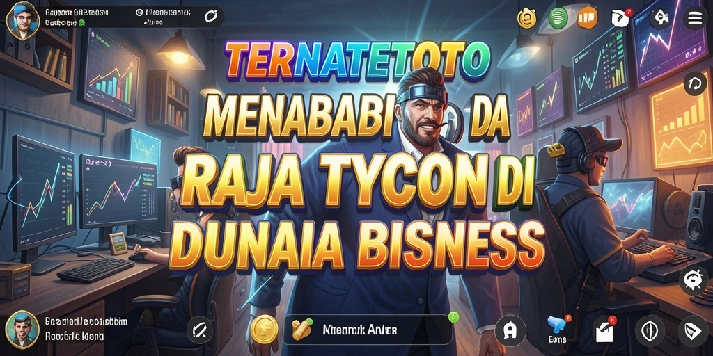Gameplay seru dalam TERNATETOTO dengan pengelolaan bisnis yang mendidik.