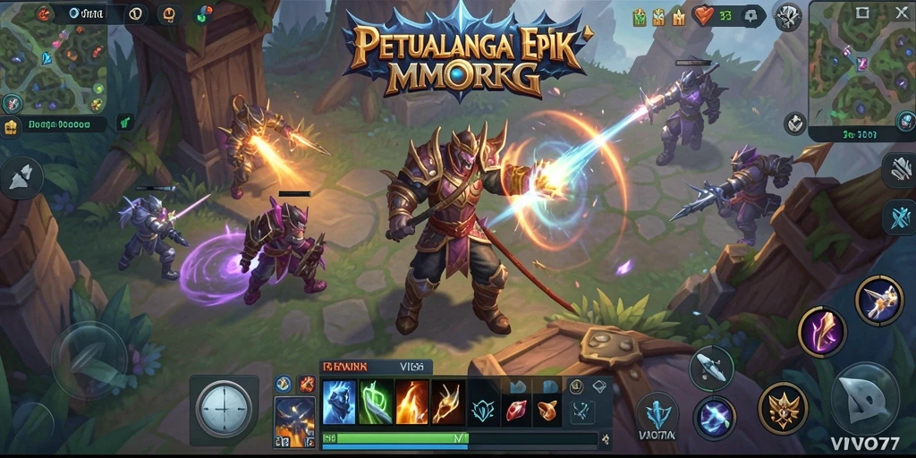 Tampilan gameplay seru di VIO77 dengan aksi petualangan yang mendebarkan.
