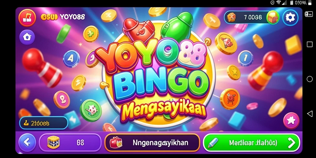 Screenshot gameplay YOYO88 menunjukkan keseruan bermain Bingo.